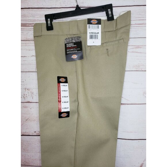 Dickies Original Fit Women’s 774® Work/Casual Pants – Size 10 Regular Khaki - Picture 6 of 12